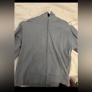 ARITZIA TNA Cozy Fleece Zip Up Boyfriend Hoodie